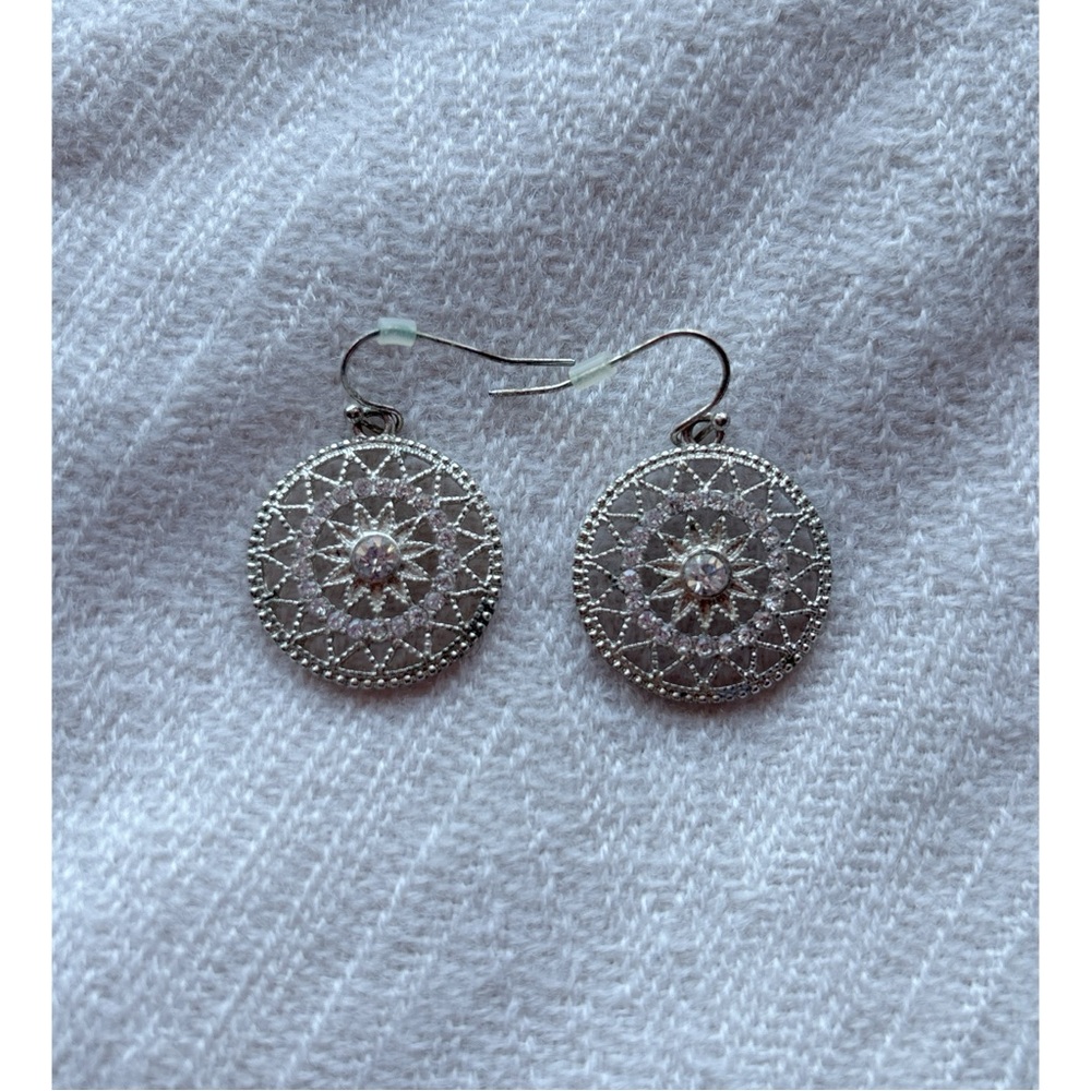 Silver Filigree Earrings